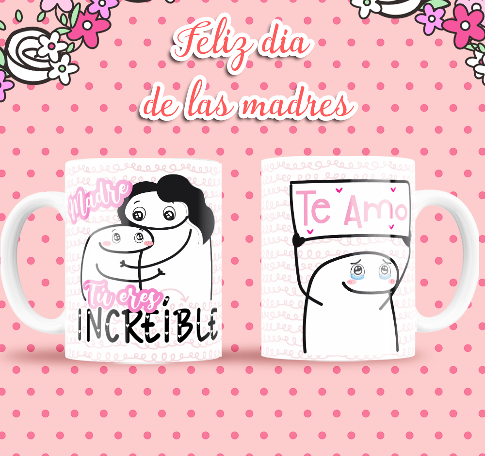 Super Pack de 80 Plantillas Flork para Tazas – Especial Día de las Madres