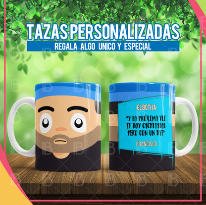 Plantillas La Vecindad – Pack de 19 Diseños para Tazas | PSD + JPG + Mockup
