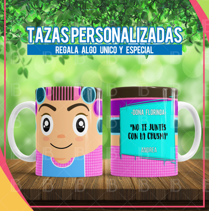 Plantillas La Vecindad – Pack de 19 Diseños para Tazas | PSD + JPG + Mockup