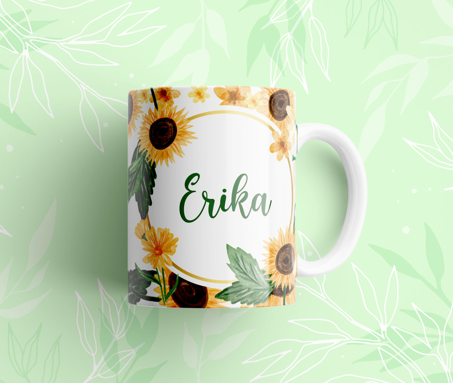 Diseños Florales para Mamá Pack 15 Plantillas de Tazas Personalizadas | Día de las Madres
