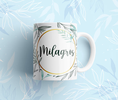 Diseños Florales para Mamá Pack 15 Plantillas de Tazas Personalizadas | Día de las Madres